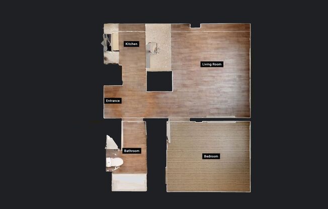 1 bed, 1 bath, 550 sqft, $1,775, Unit 407