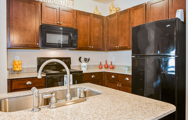 Amelia Station Apartments in Clayton NC Kitchen