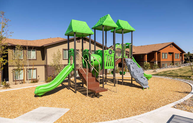 Outdoor Playground at North Peak Apartments