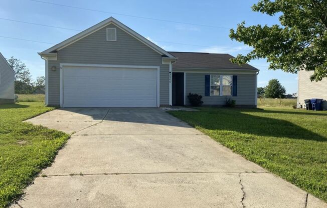 Nice 3 Bed, 2 Bath Ranch in Indian Trail