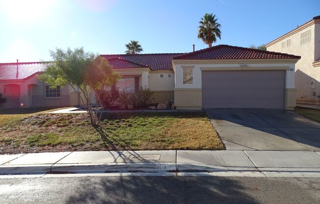 Well Kept One Story North Las Vegas Cul De Sac Home