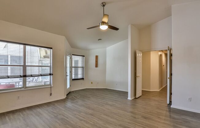 One Story home! 4 beds, pool spa, 3 car garage w/workshop. RV parking. Granite counters