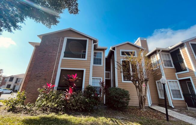 Two  bedroom, two bathroom apartment located in Regency Gardens Condominiums in Orlando, Florida.