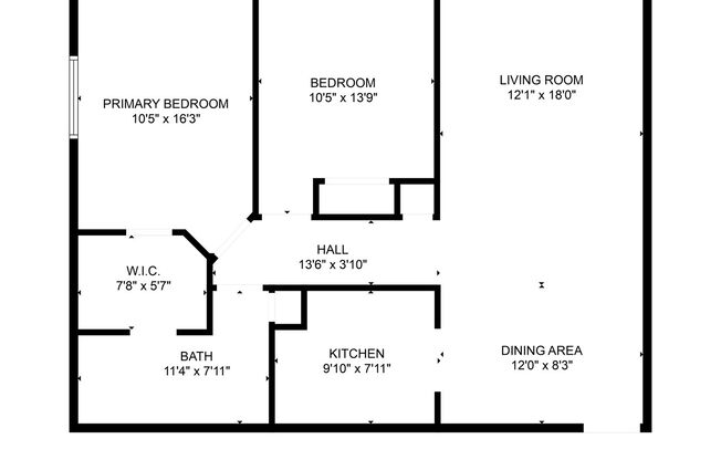 2 beds, 1 bath, 900 sqft, $1,399