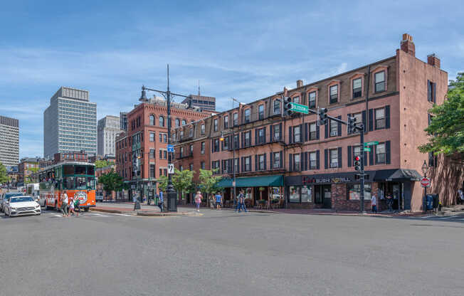 Check out the shopping and dining along Cambridge Street.