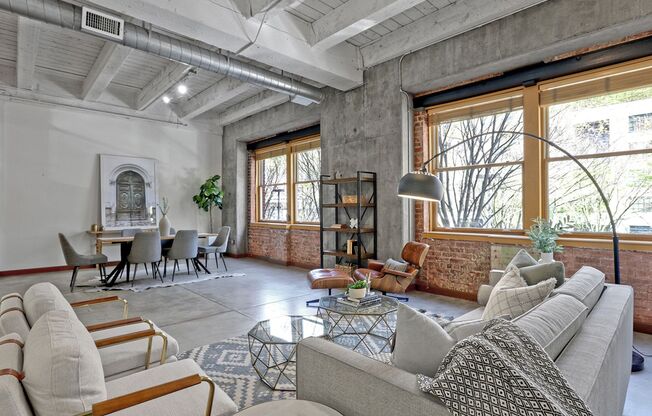 Historic Chown Pella Building - east facing Pearl District loft w/parking/rooftop deck