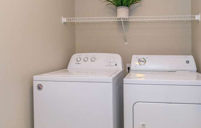 Laundry area at The Cantera by Picerne, Las Vegas