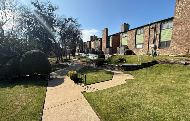 Outdoor Lounge Area Angle #2