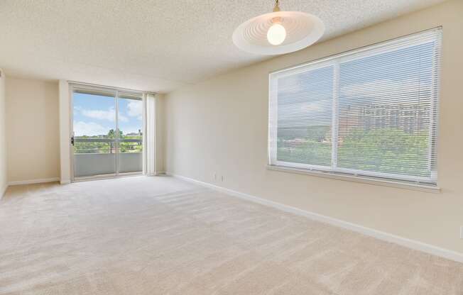 Apartment living and dining area  at Lenox Park, Maryland, 20910