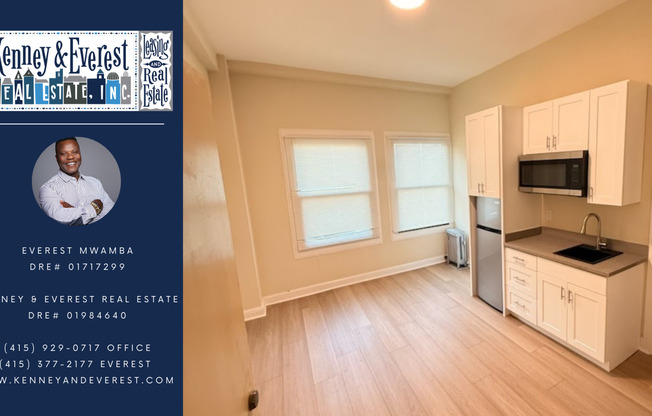 OPEN HOUSE: Thursday (3/12) 5:30pm-6:00pm. Renovated studio in Central Richmond, H/W Floors, Shared Laundry (494 27th Avenue #4)