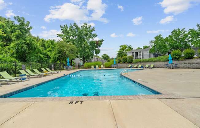 Outdoor Pool with Sundeck