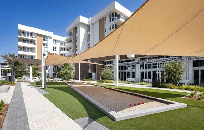 Bocce ball Court at Elements Apartments*, Irvine, CA, 92612