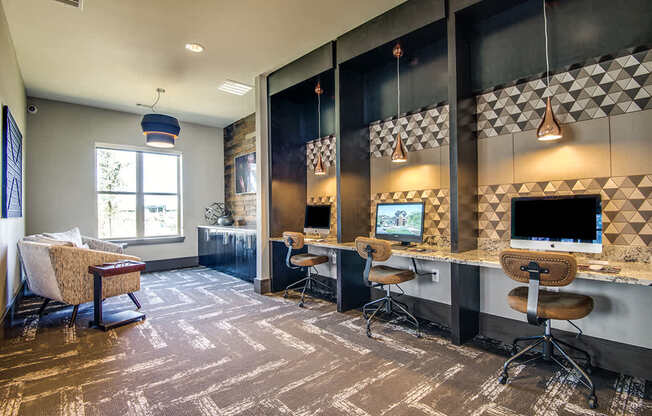 Business Center at Fifty02 Westover Hills, San Antonio, TX, Texas