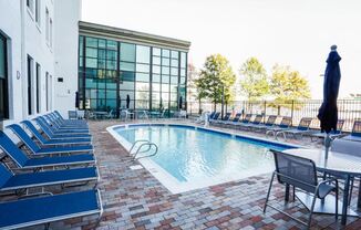 The Seaboard Building in Portsmouth VA pool