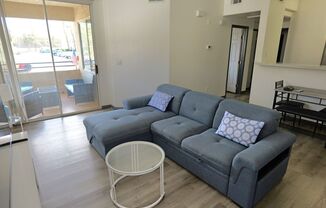 FULLY FURNISHED * 1BED/1BATH CONDO WITH 1 CAR GARAGE IN SOUTHWEST LAS VEGAS