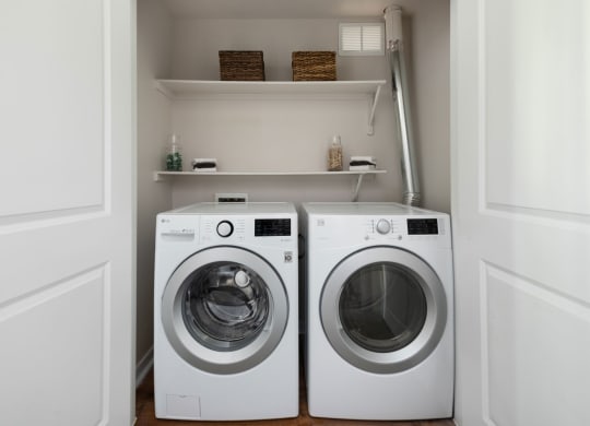 Washer and Dryer at Arbour Commons Apartments in Westminster, Colorado