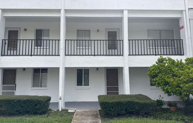 AVAILABLE NOW! 55+ Community at Marilyn Pines in Clearwater: 1 Bed/1 Bath, Ground Floor Condo