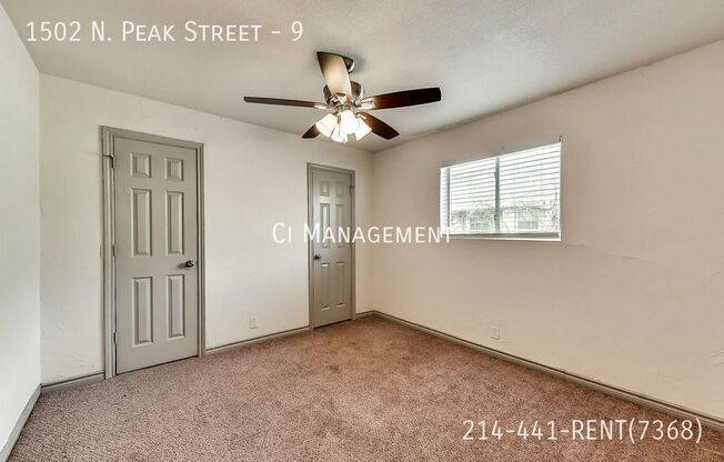 1502 N. Peak Street  Apt. 8