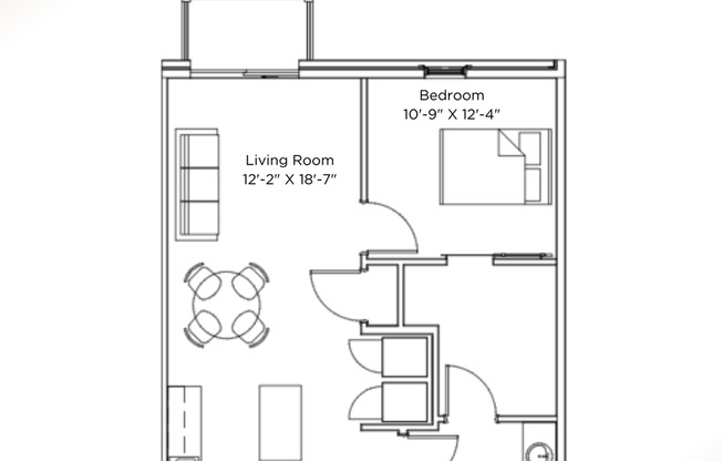 1 bed, 1 bath, 656 sqft, $1,590, Unit 2644-108