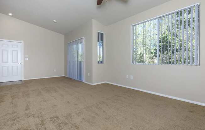 Bedroom with window at The Covington by Picerne, Nevada, 89139