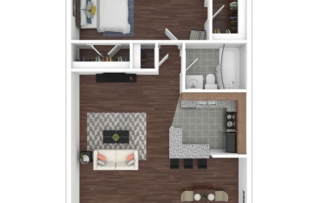 1 bed, 1 bath, 475 sqft, $1,055
