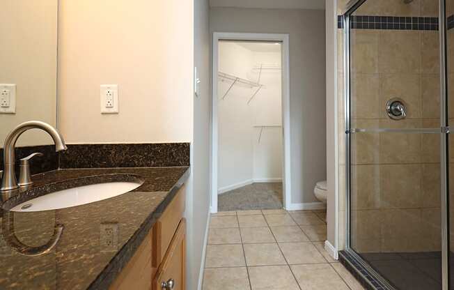 Model Suite at The Residences at 668 - Master Bathroom