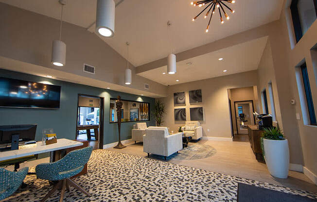 Leasing Office at Aspire Upland Apartments, Upland, CA