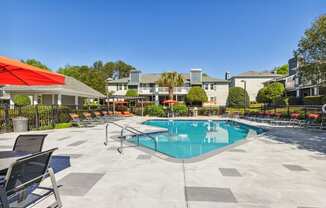 Swimming Pool Lounge at Palmetto Place Apartments, Taylors, 29687