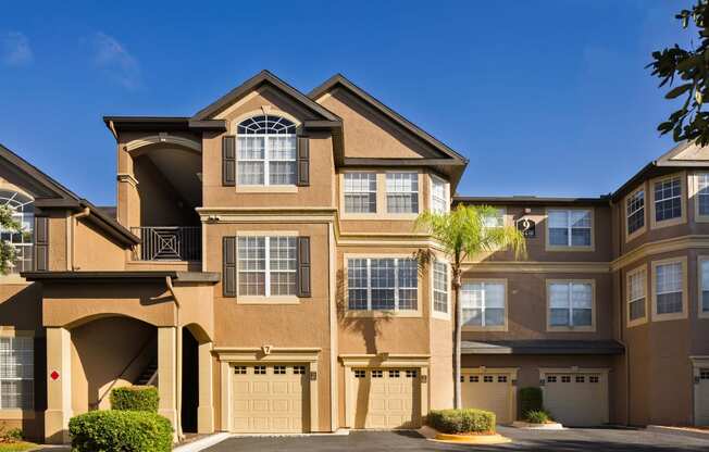 Attached Garages at The Grand Reserve at Tampa Palms Apartments, Tampa, 33647