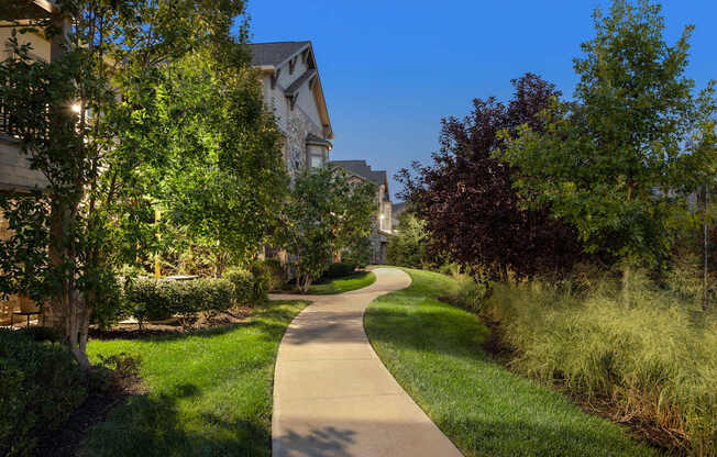 Safe Outdoor Walking Paths at Adara Overland Park, Overland Park, KS, Kansas, 66213