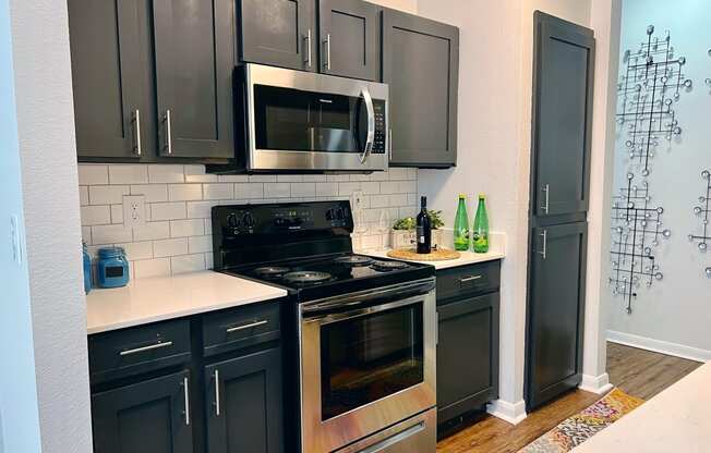 Stainless Steel Appliances Available at The Jax Apartments, San Antonio, TX