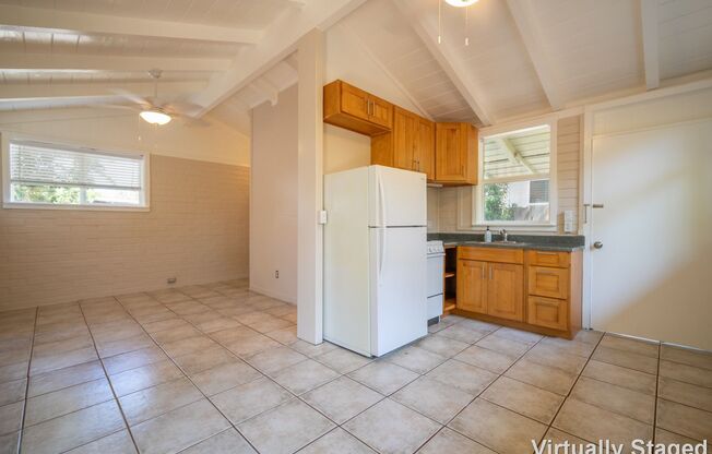 $2,200 /  Single Family Studio Home with 1 Bath in Waialua