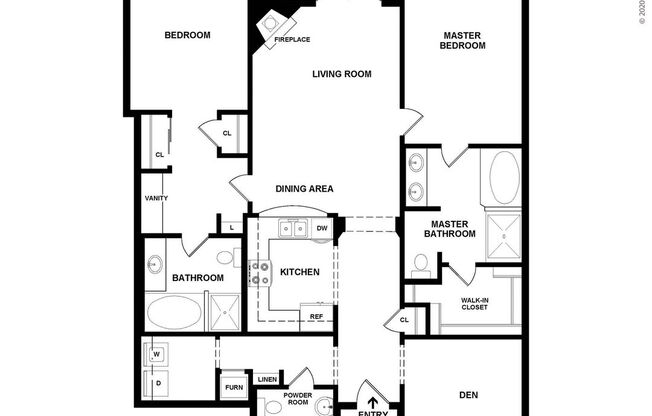 2 beds, 2.5 baths, 1,602 sqft, $3,867
