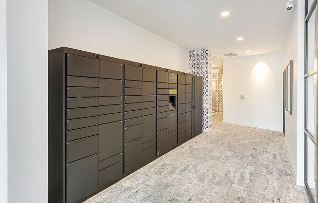 The Asher Minneapolis Package Lockers