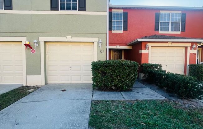 2-Story Townhouse. 3 Bedroom, 2.5 Bathroom with 1 Car Garage.