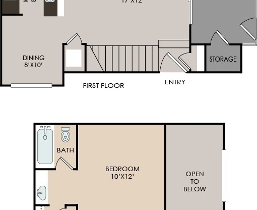 1 bed, 1 bath, 686 sqft, $575
