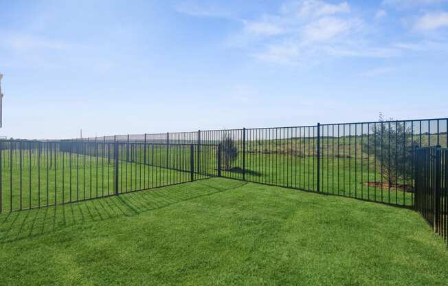 attached private yards