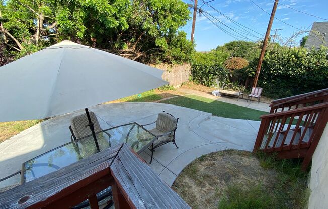 5BR/2BA with Private Yard!