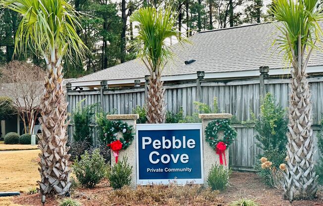 Pebble Cove Community - near Mayfaire, The Forum and The Avenue!