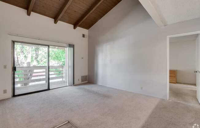 Carpeted Living Area at Alosta Place, California