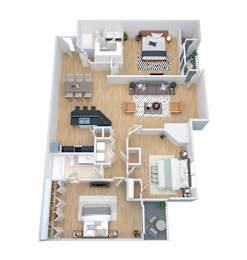 3 beds, 2 baths, 1,314 sqft, $2,361