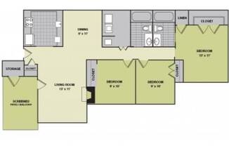 Partner-provided photo for $1596 unit