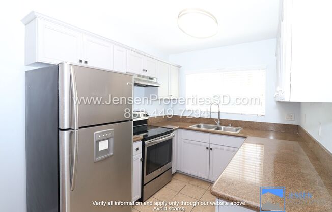 1 Bed, 1 Bath Condo w/ Gated Parking, Community Pool, Central Location