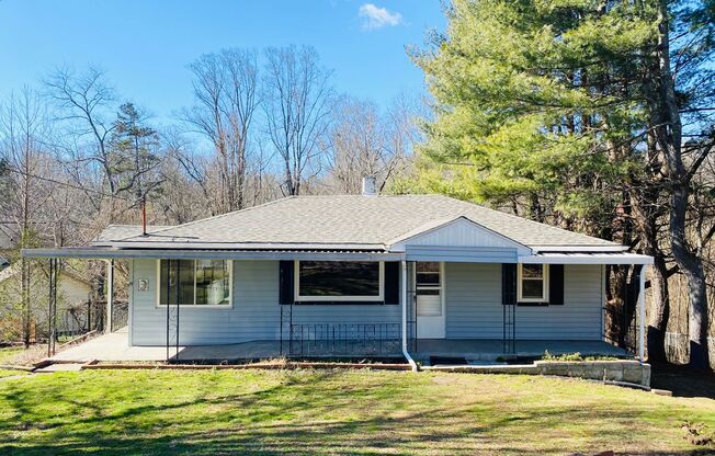 Cute, 3 bedroom, 1 bathroom West of Asheville