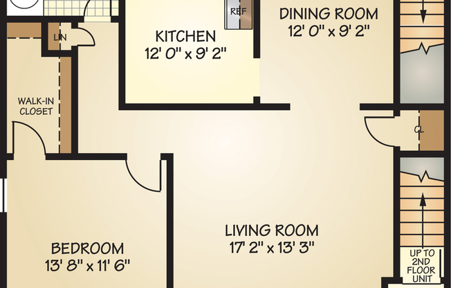 1 bed, 1 bath, 725 sqft, $1,610, Unit 0702