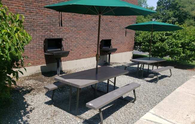 Spacious Grill Area at Coach House