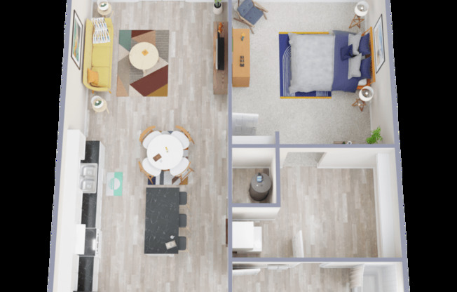 1 bed, 1 bath, 705 sqft, $1,650