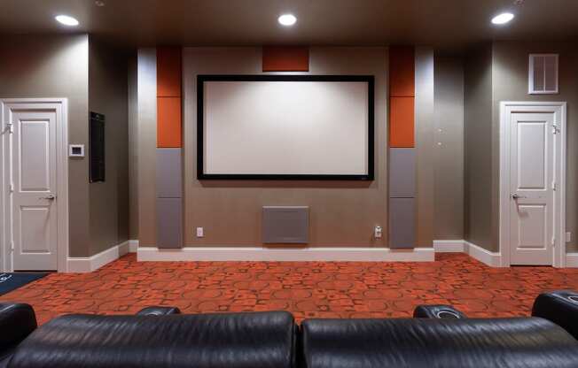 Movie Theatre at The Villagio Apartments, North Carolina, 28303
