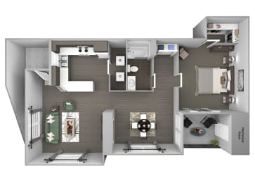 1 bed, 1 bath, 927 sqft, $4,417