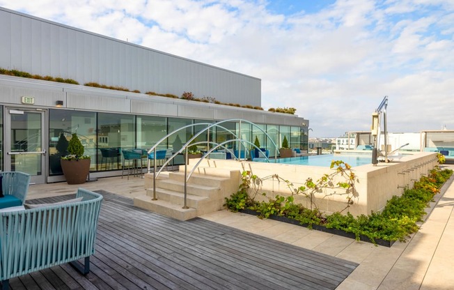 Rooftop Pool Deck